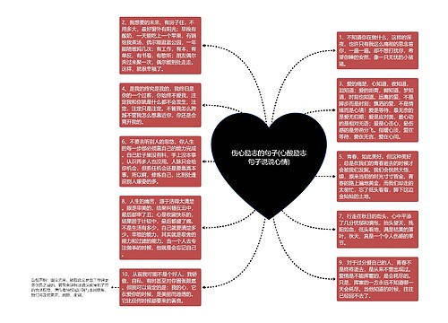 伤心励志的句子(心酸励志句子说说心情)