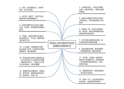 诉说女人伤心的句子(女生坚强到心疼的句子)