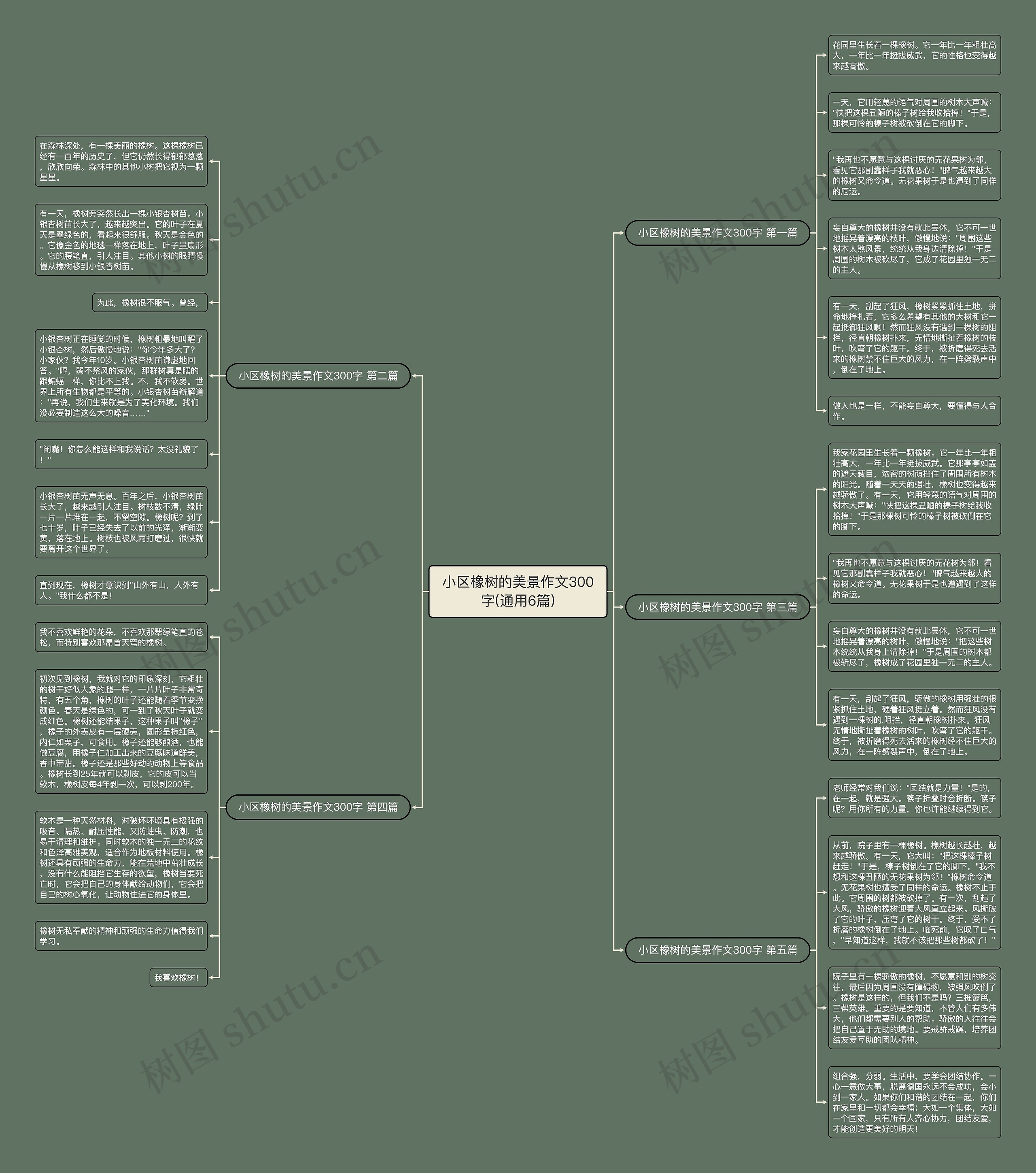 小区橡树的美景作文300字(通用6篇) 小区橡树的美景作文300字(通用6篇)