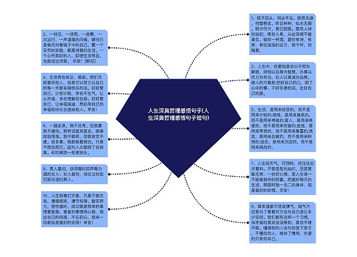 人生深奥哲理感悟句子(人生深奥哲理感悟句子短句)