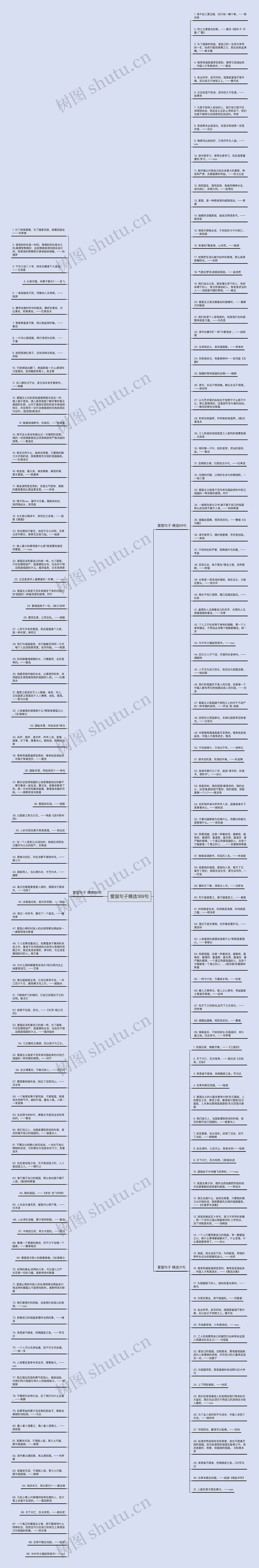 爱国句子精选189句思维导图