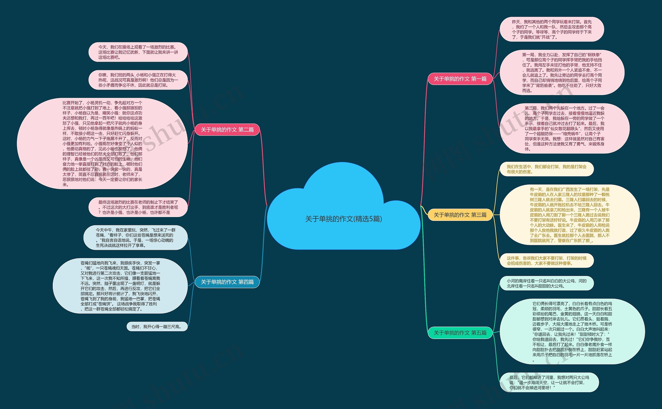 关于单挑的作文(精选5篇) 关于单挑的作文(精选5篇)