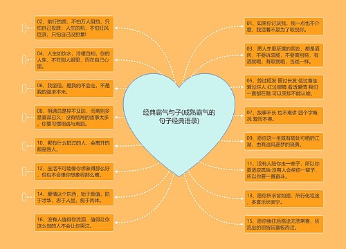 经典霸气句子(成熟霸气的句子经典语录) 经典霸气句子(成熟霸气的句子经典语录)