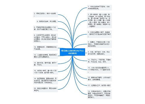 看见就心动的表白句子(心动的情话)