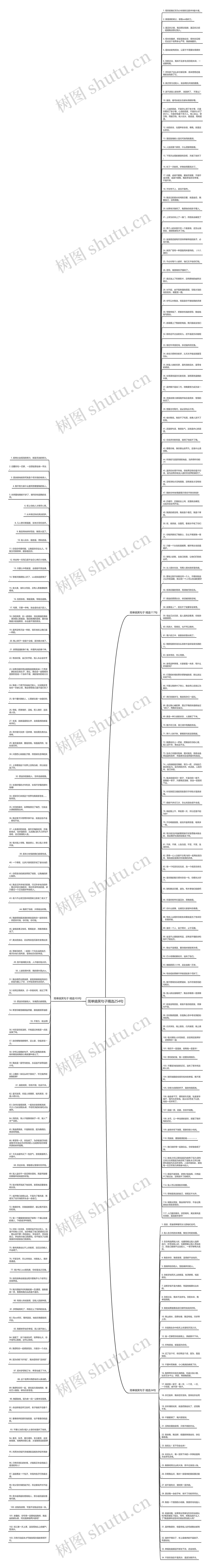 简单搞笑句子精选254句思维导图