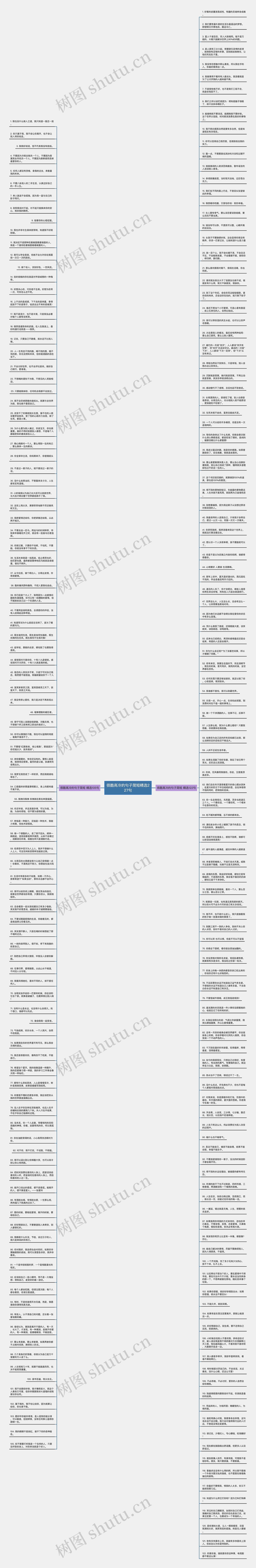 很酷高冷的句子简短精选227句思维导图