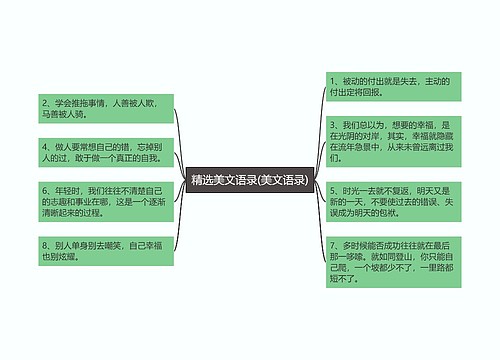 精选美文语录(美文语录)