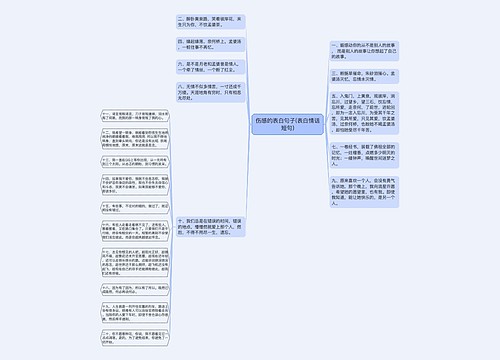 伤感的表白句子(表白情话短句)