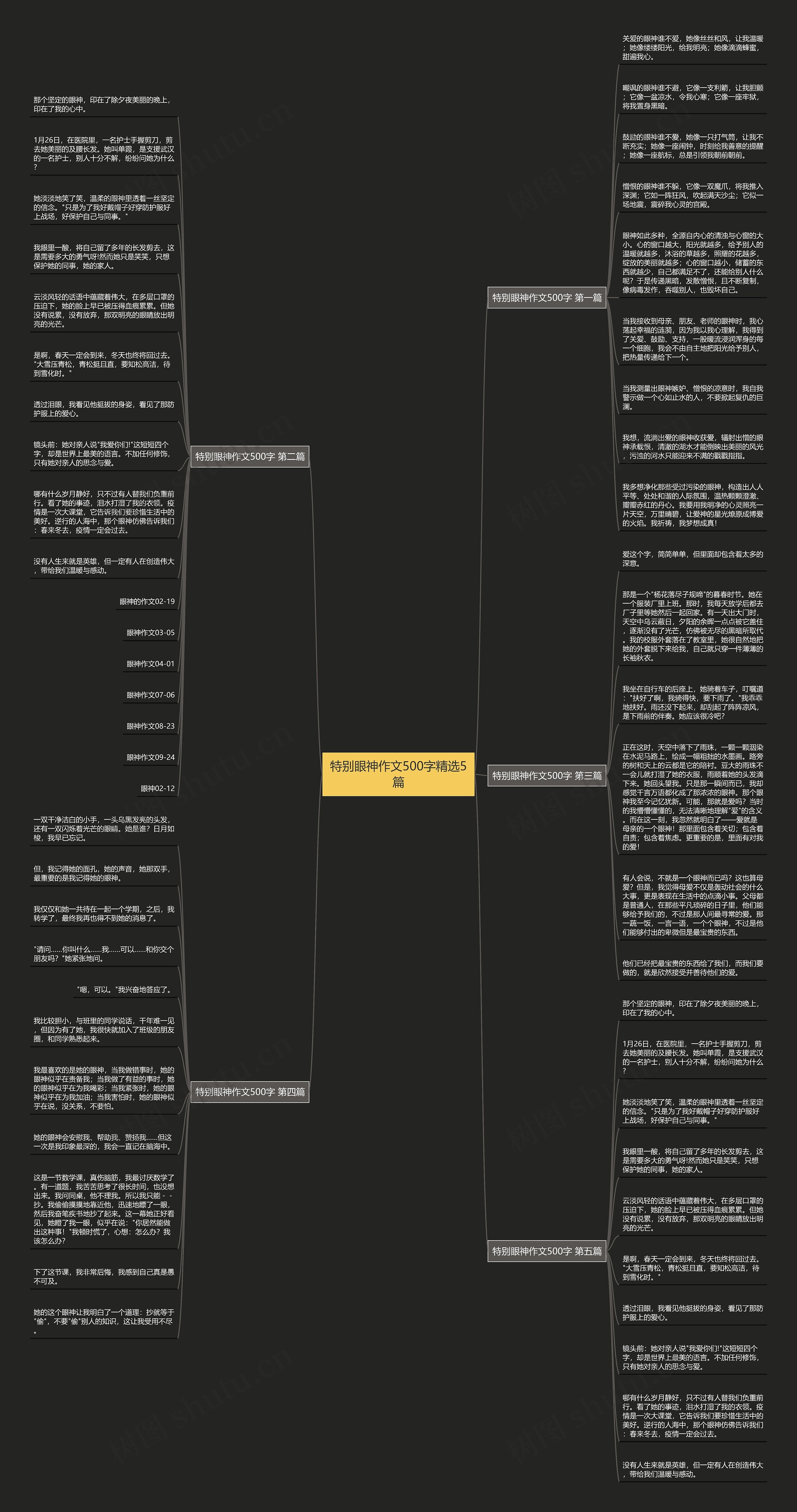 特别眼神作文500字精选5篇 特别眼神作文500字精选5篇