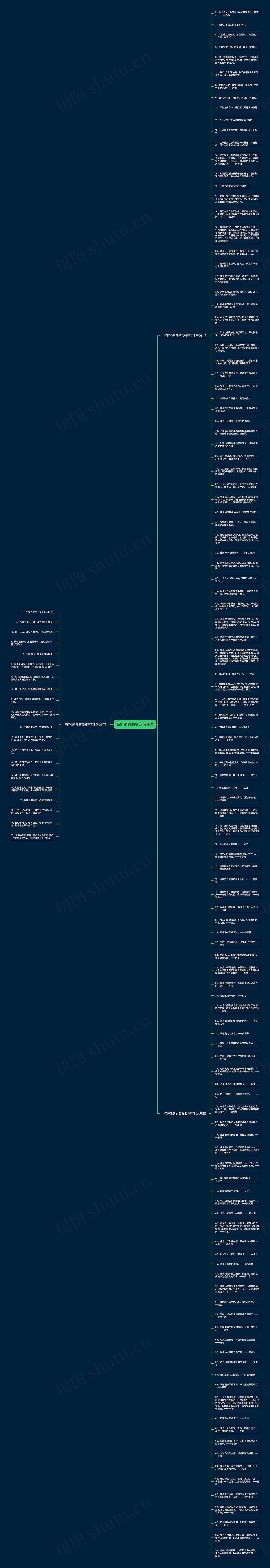 保护眼睛的名言有哪些思维导图高清图 保护眼睛的名言有哪些思维导图