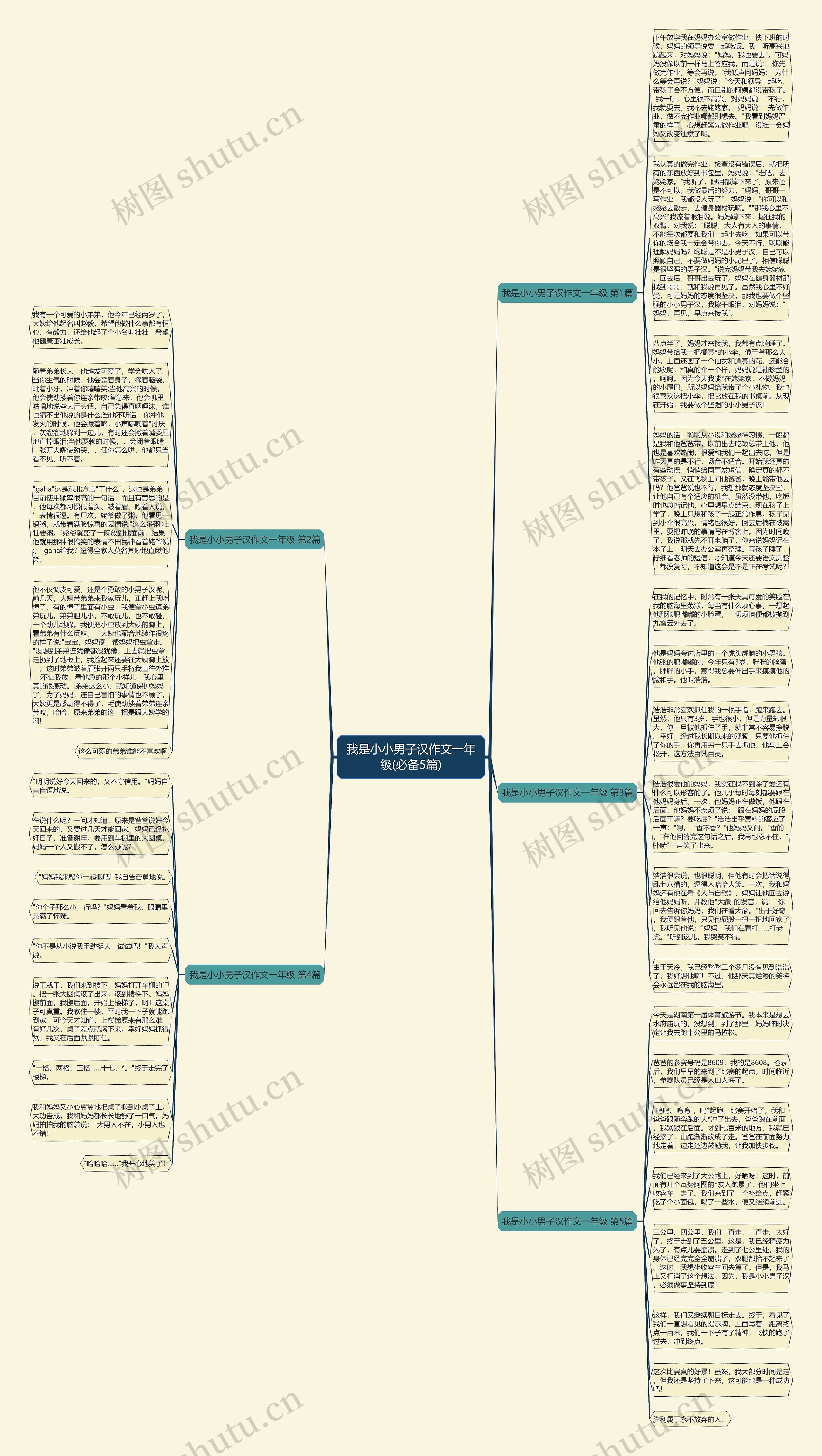 我是小小男子汉作文一年级(必备5篇) 我是小小男子汉作文一年级(必备5篇)
