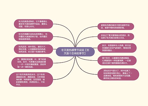 冬天是伤感季节说说【冬天是个怎样的季节】