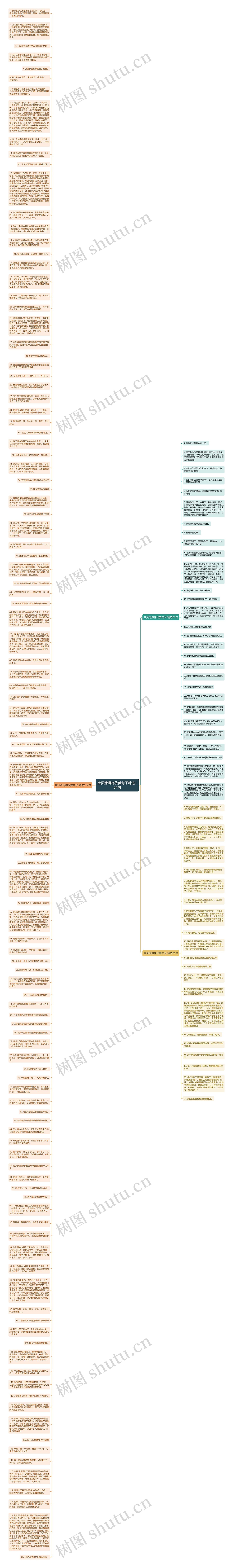 宝贝滑滑梯优美句子精选164句思维导图