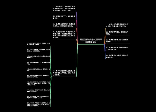 莫名伤感的句子(心里说不出的难受句子)