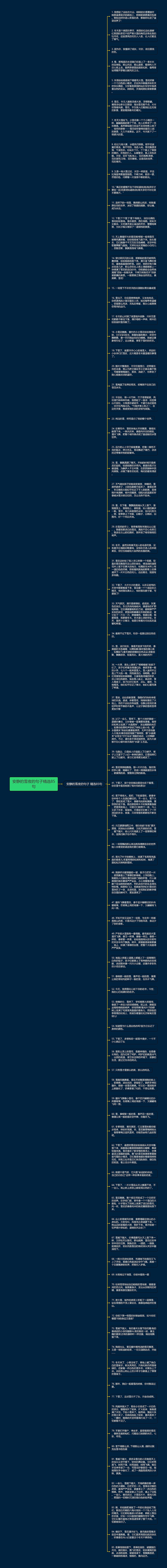 安静的雪夜的句子精选85句