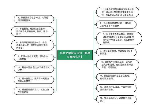 抖音文案奋斗语句【抖音文案怎么写】