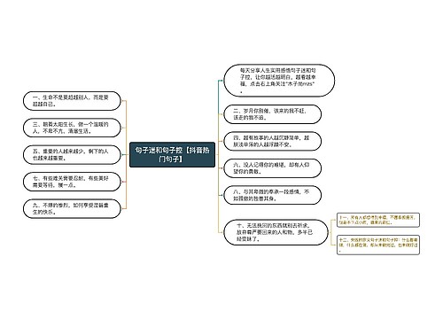 句子迷和句子控【抖音热门句子】