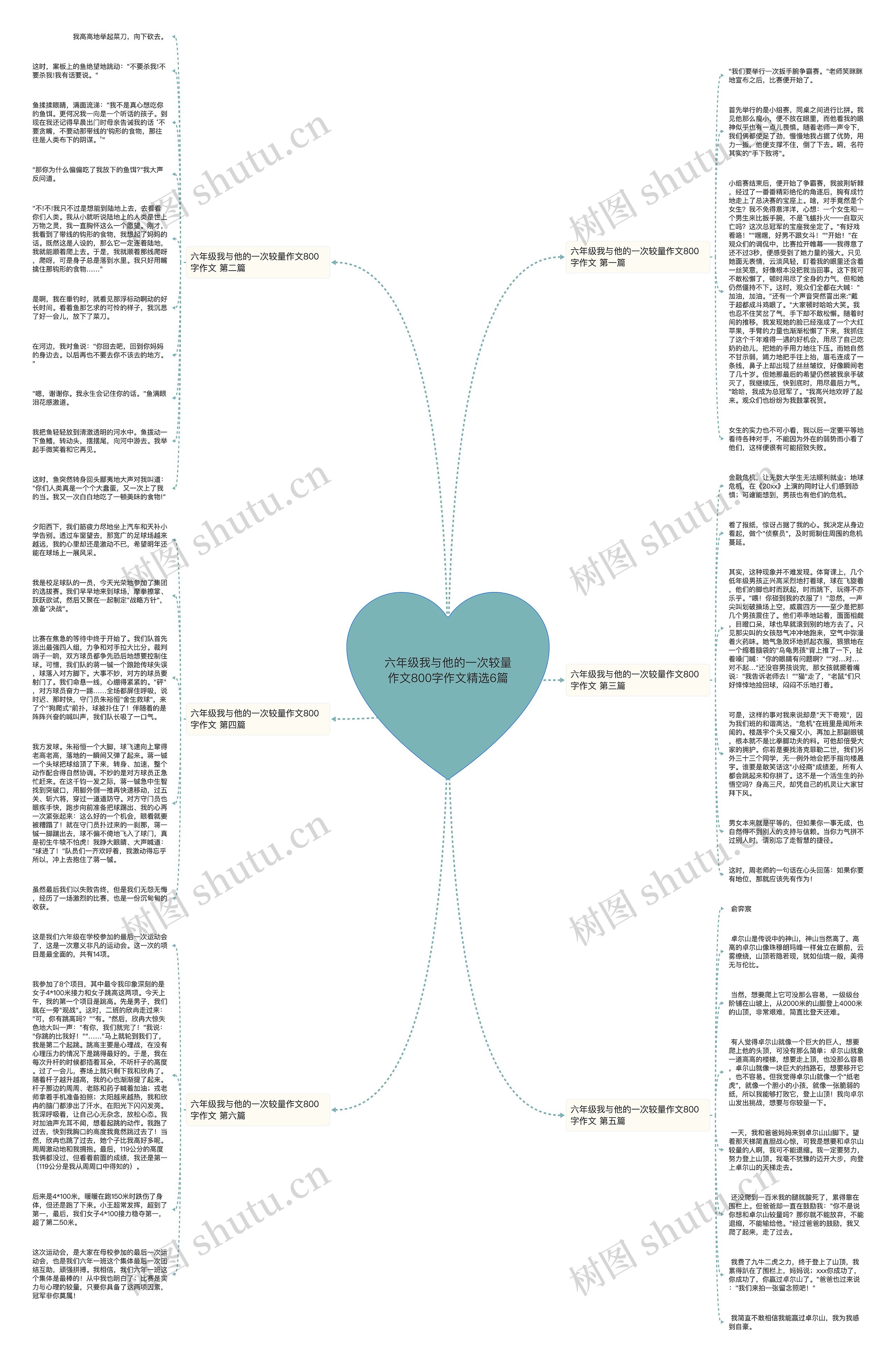 六年级我与他的一次较量作文800字作文精选6篇 六年级我与他的一次较量作文800字作文精选6篇