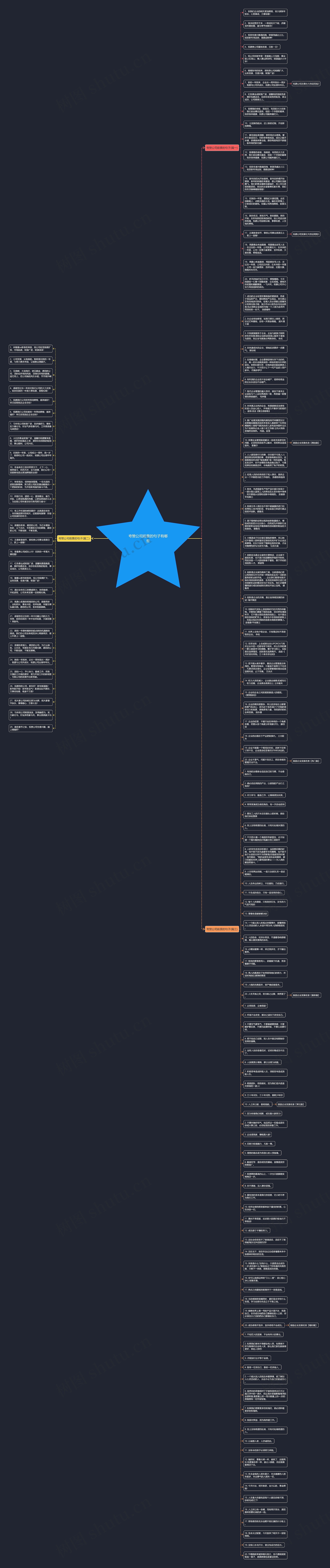 夸赞公司前景的句子有哪些思维导图