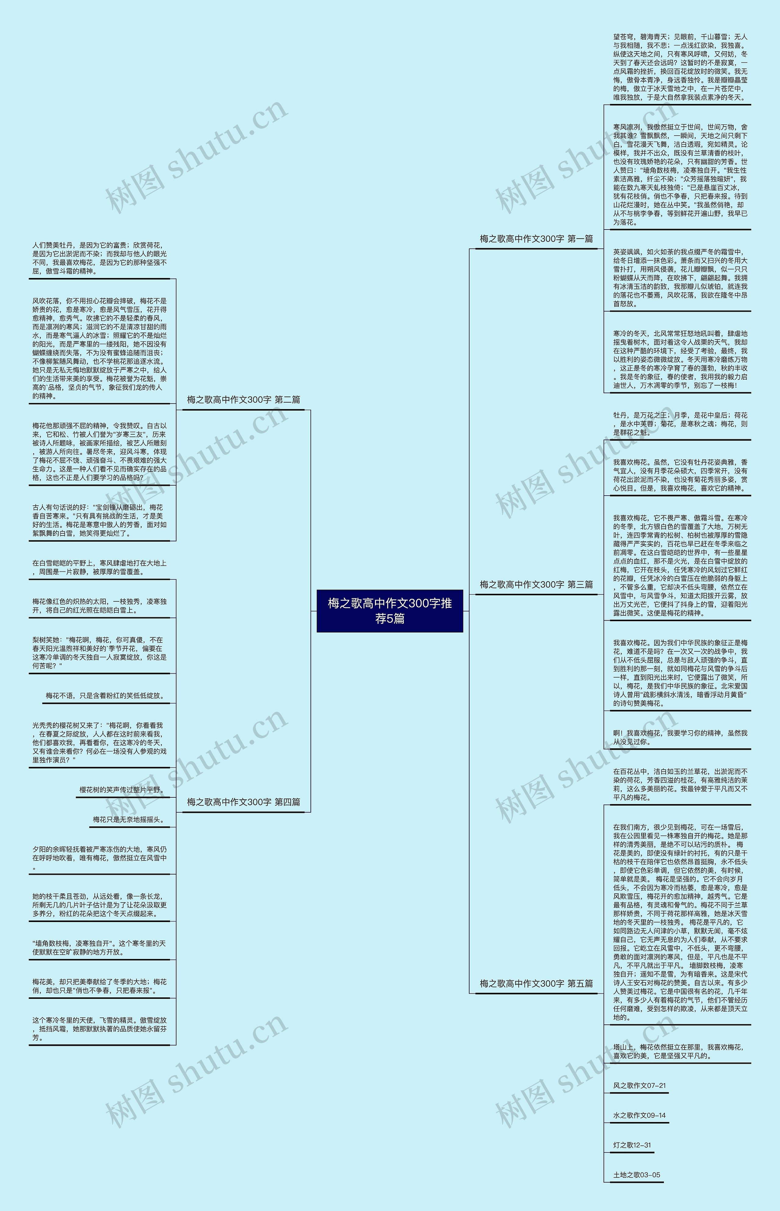 梅之歌高中作文300字推荐5篇 梅之歌高中作文300字推荐5篇