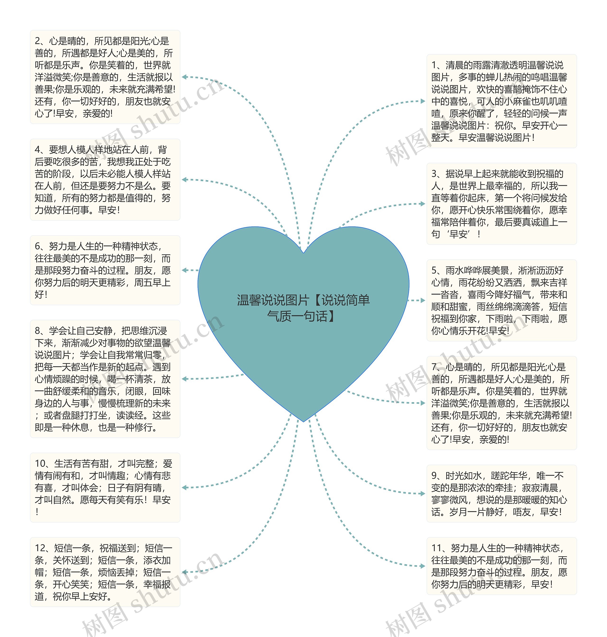 温馨说说图片【说说简单气质一句话】