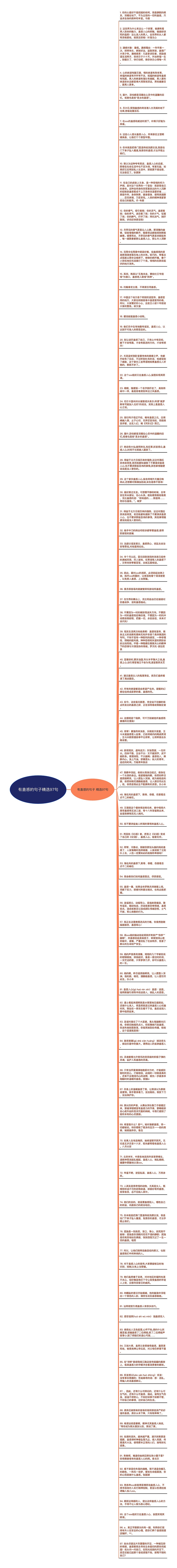 有蛊惑的句子精选97句思维导图