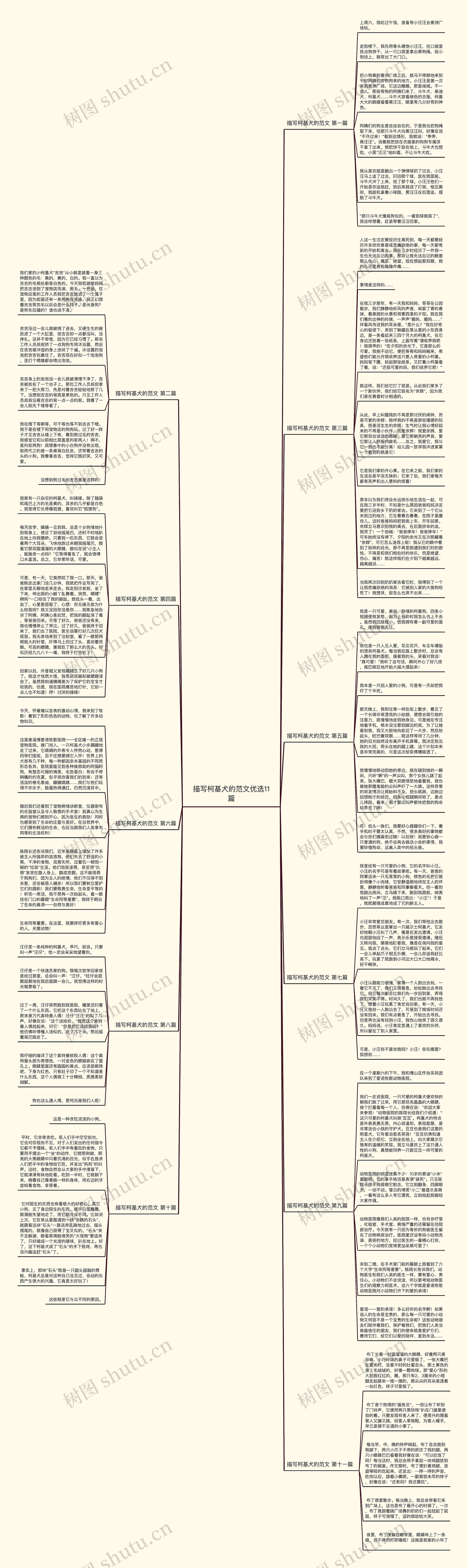 描写柯基犬的范文优选11篇思维导图