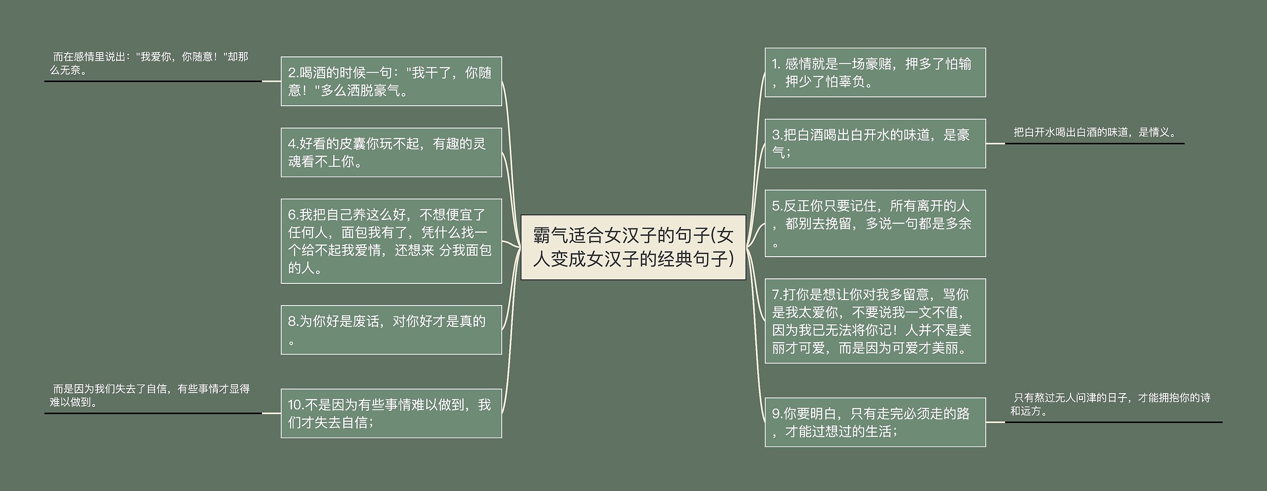 霸气适合女汉子的句子(女人变成女汉子的经典句子) 霸气适合女汉子的句子(女人变成女汉子的经典句子)