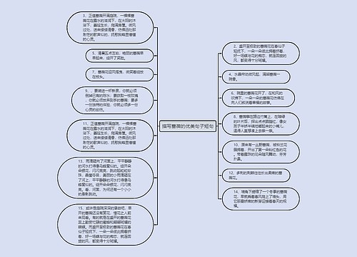 描写蔷薇的优美句子短句