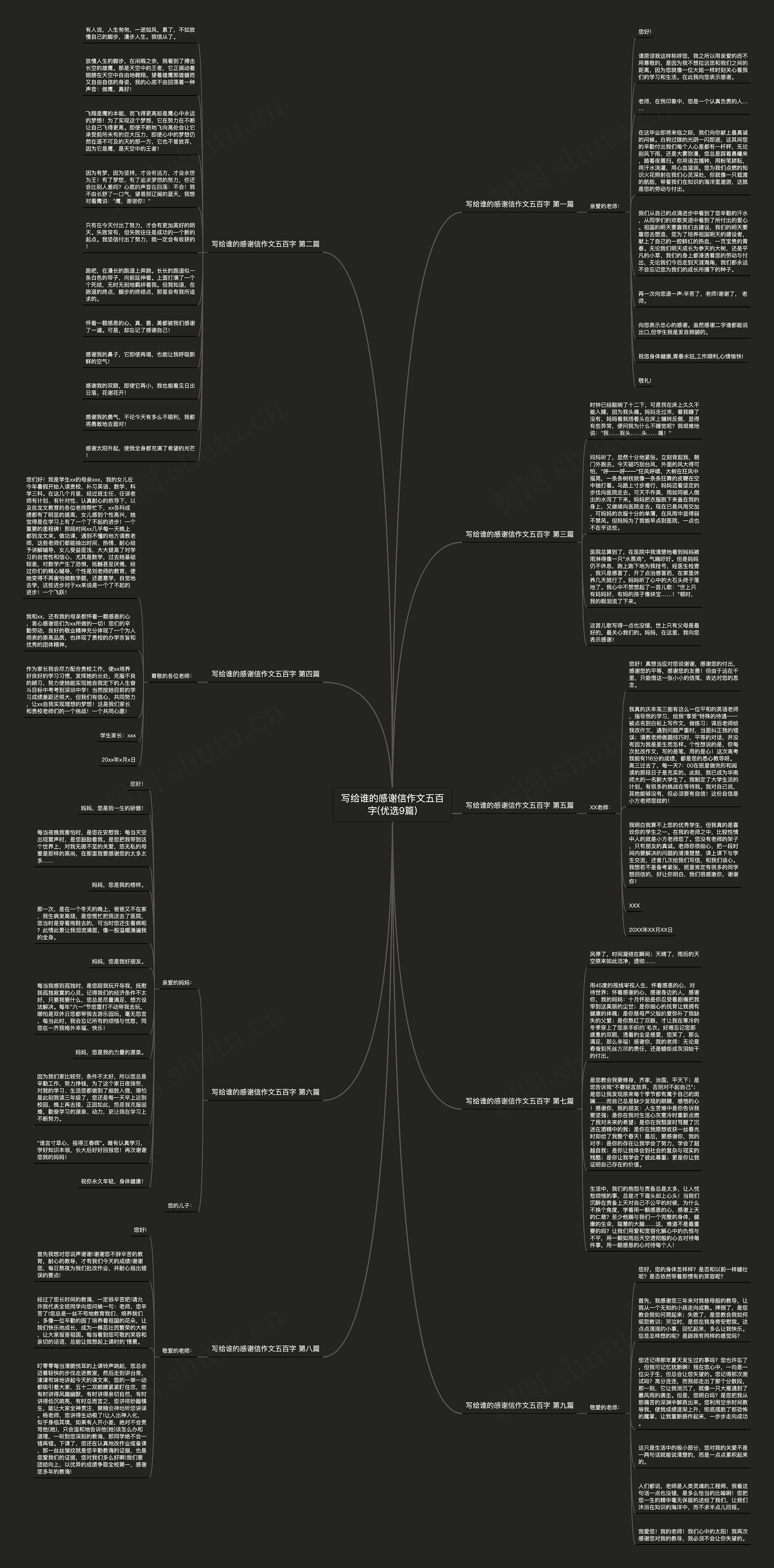 写给谁的感谢信作文五百字(优选9篇) 写给谁的感谢信作文五百字(优选9篇)