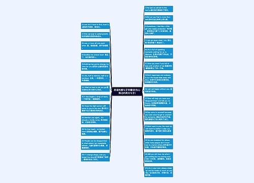 英语伤感句子带翻译(伤心难过的英文句子) 英语伤感句子带翻译(伤心难过的英文句子)