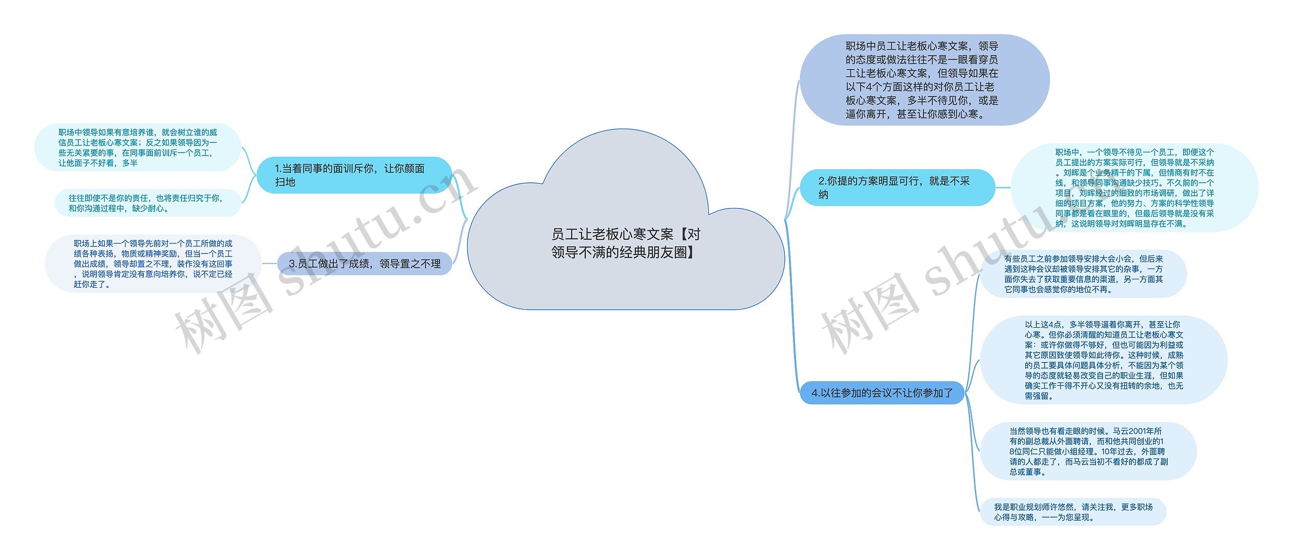 员工让老板心寒文案【对领导不满的经典朋友圈】