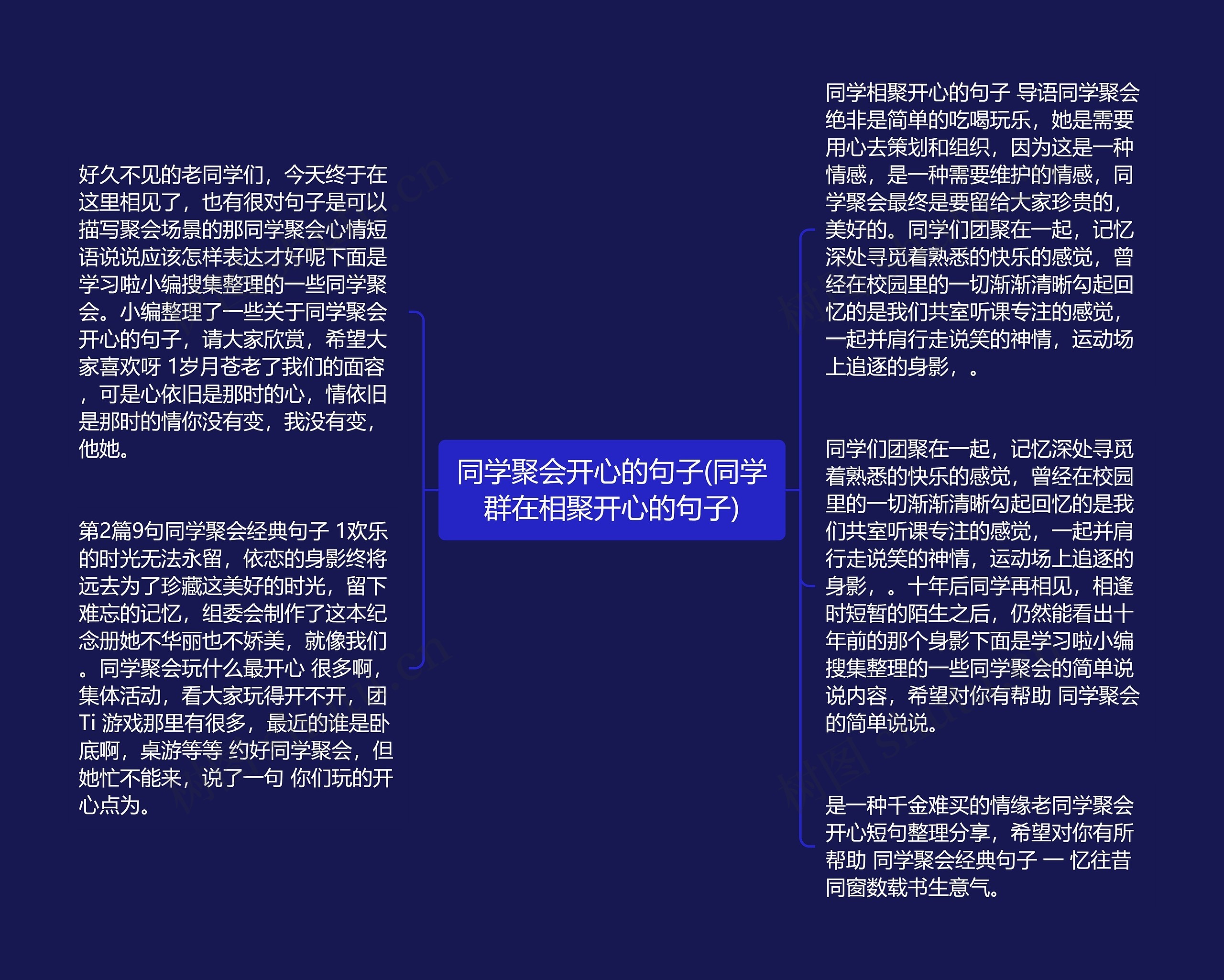 同学聚会开心的句子(同学群在相聚开心的句子)