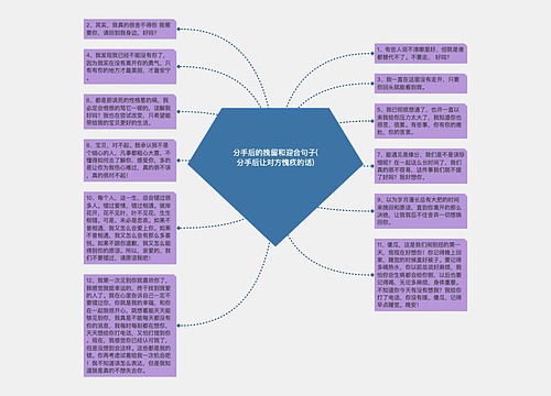 分手后的挽留和迎合句子(分手后让对方愧疚的话)