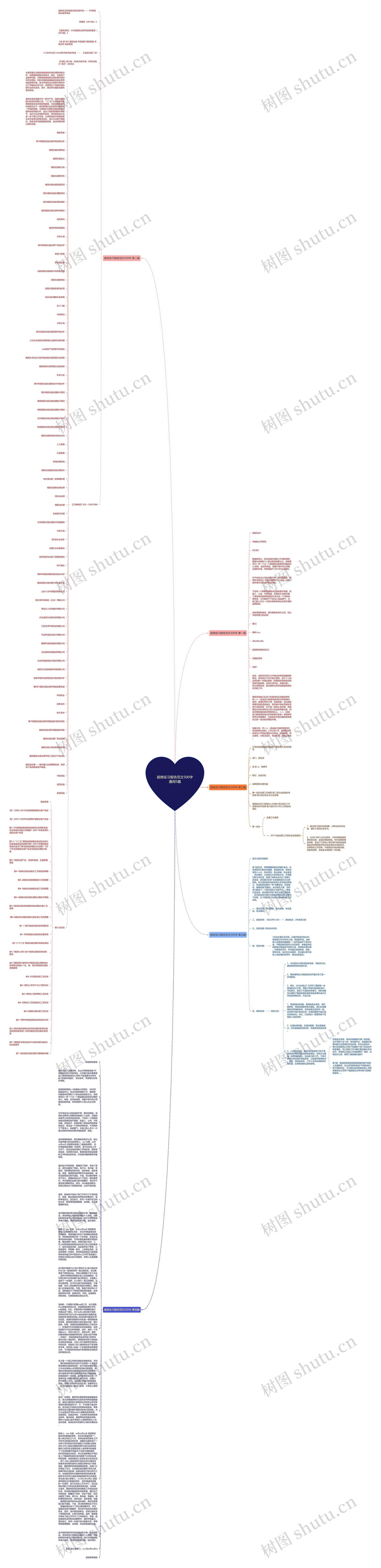 厨房实习报告范文500字通用5篇思维导图