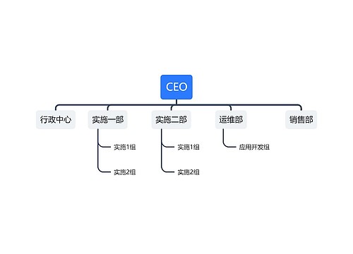 ﻿CEO组织架构图