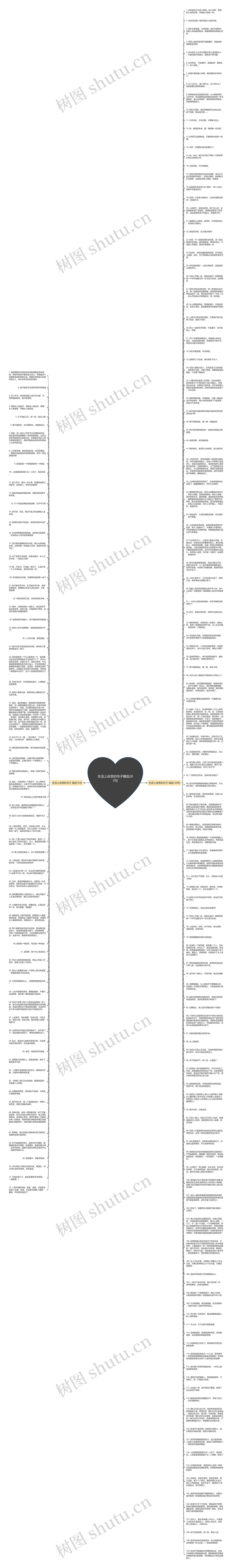 生活上命苦的句子精选202句思维导图