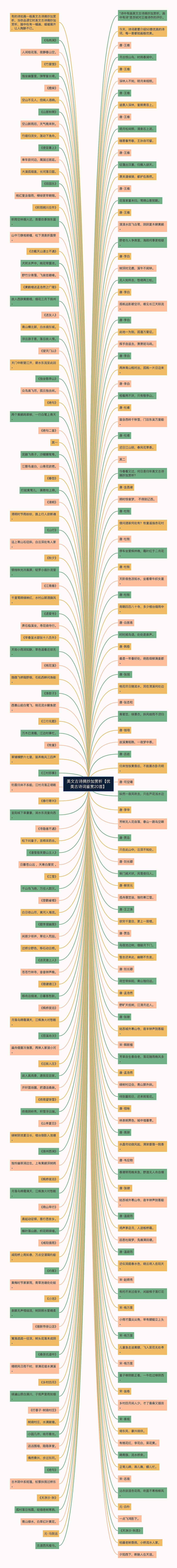 美文古诗摘抄加赏析【优美古诗词鉴赏20首】