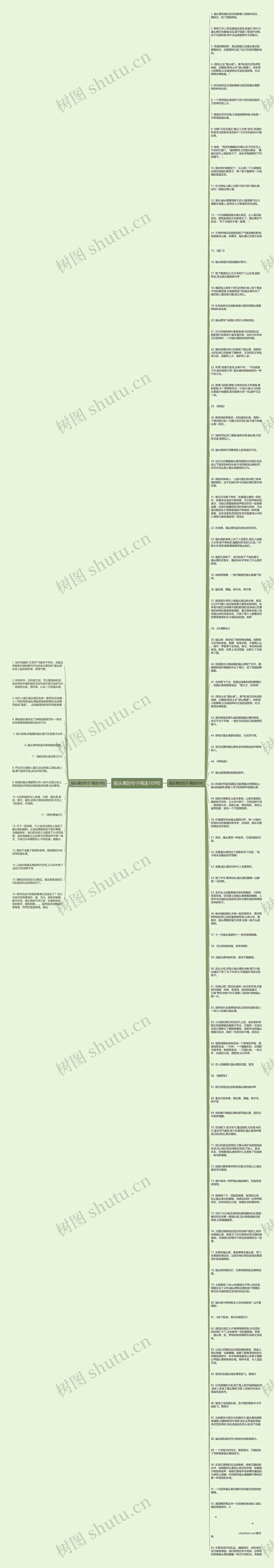 猫头鹰的句子精选109句思维导图