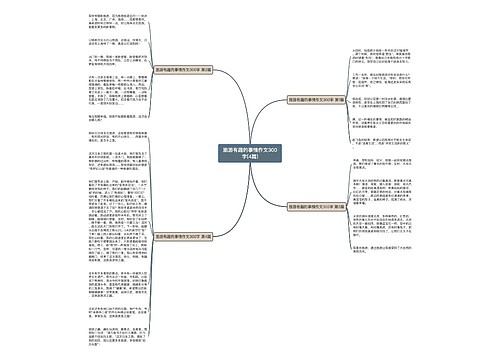 旅游有趣的事情作文300字(4篇)