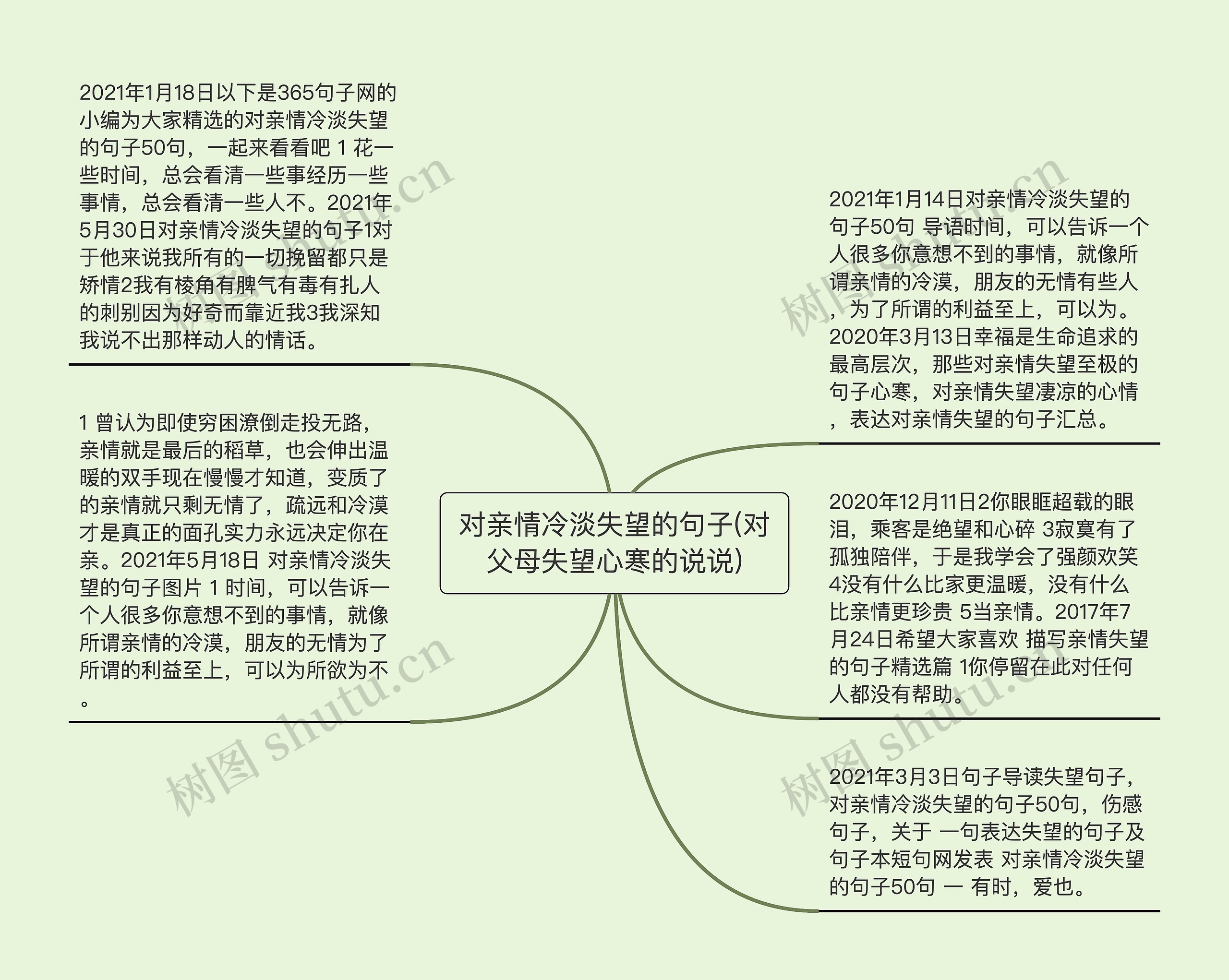 对亲情冷淡失望的句子(对父母失望心寒的说说)