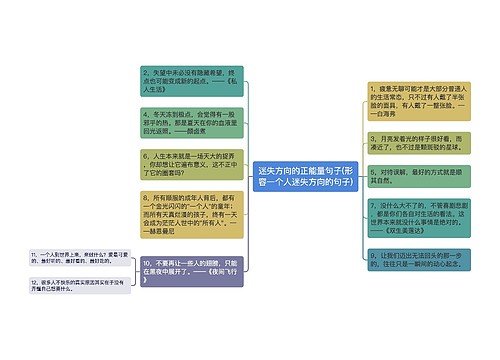 迷失方向的正能量句子(形容一个人迷失方向的句子)