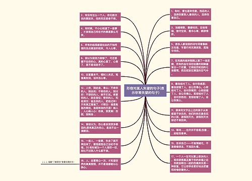 形容对某人失望的句子(表示非常失望的句子)