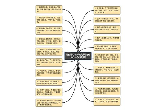 让自己心情好的句子(治愈人心的心情句子)