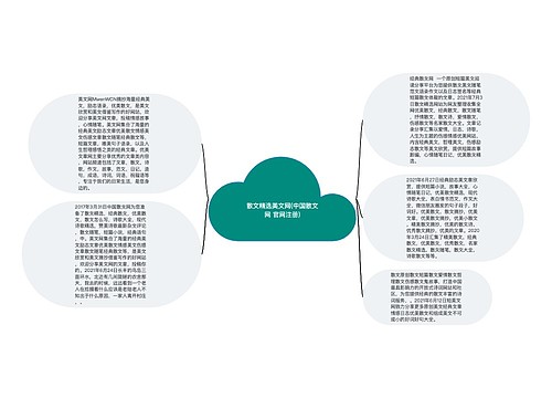 散文精选美文网(中国散文网 官网注册)