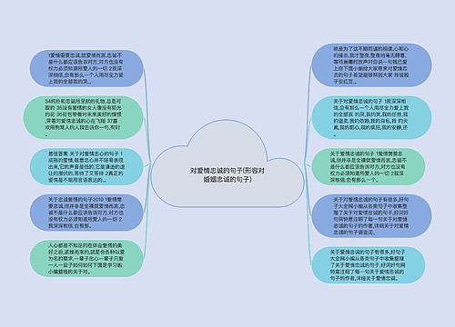 对爱情忠诚的句子(形容对婚姻忠诚的句子)