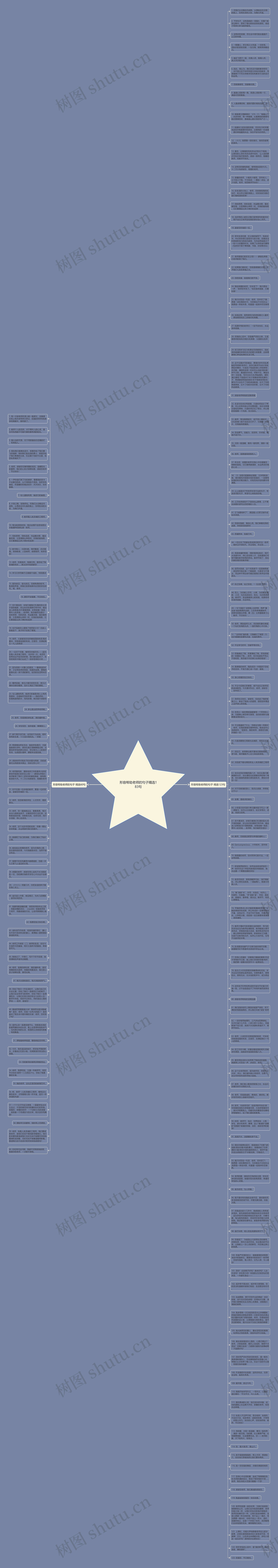 形容帮助老师的句子精选183句思维导图