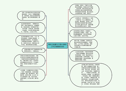 晚安正能量句子图片(晚安工作正能量励志语)