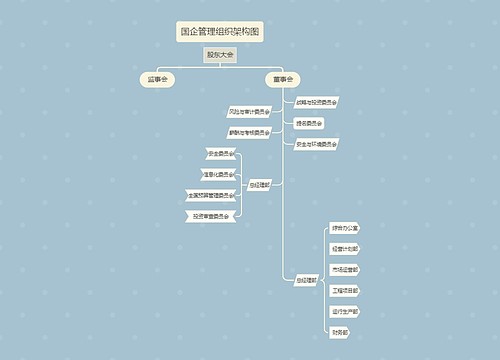 《国企管理组织架构图》