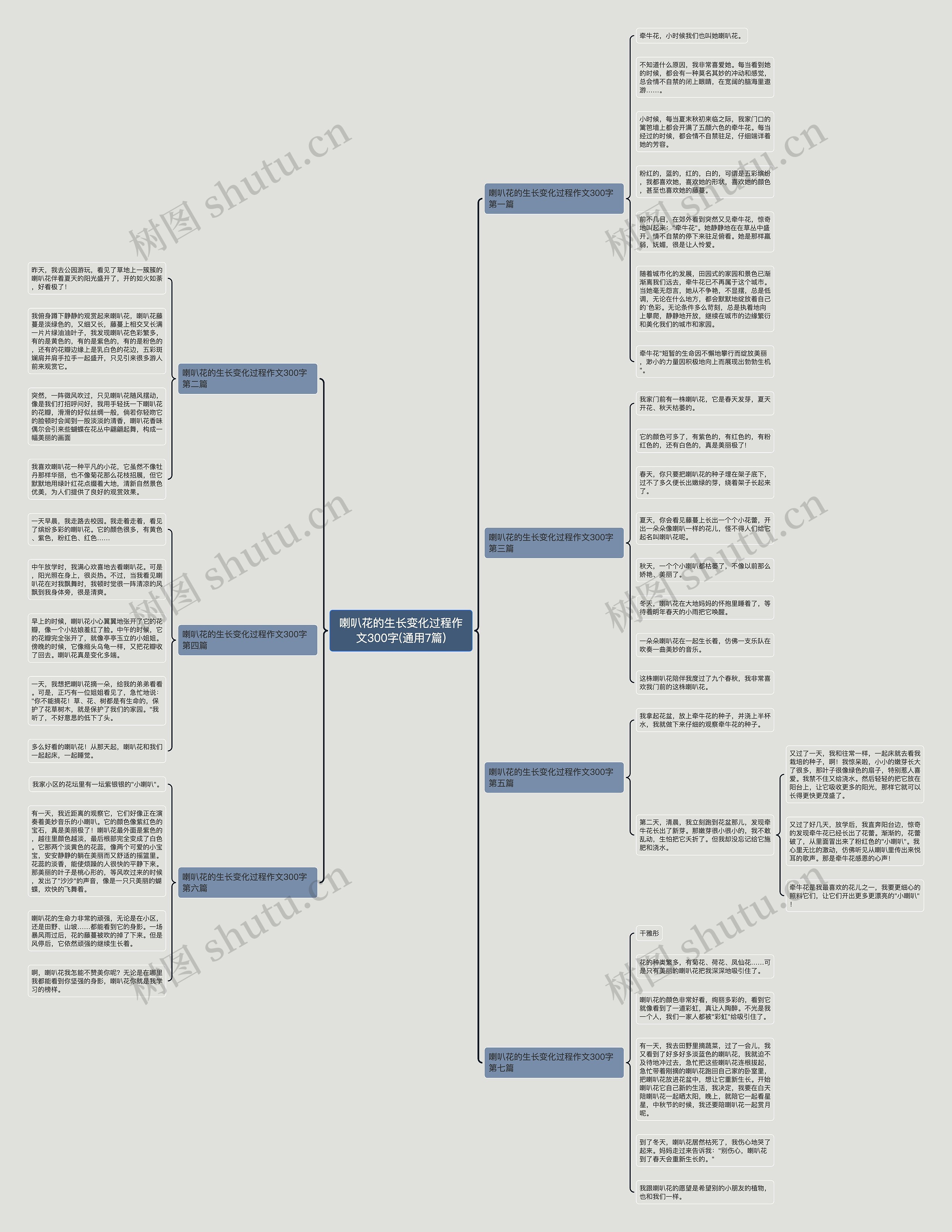 喇叭花的生长变化过程作文300字(通用7篇) 喇叭花的生长变化过程作文300字(通用7篇)